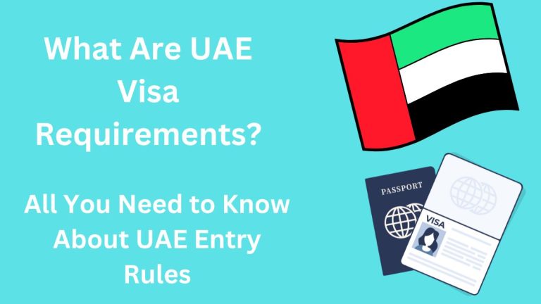 What Are UAE Visa Requirements? All You Need to Know About UAE Visa Rules 2023